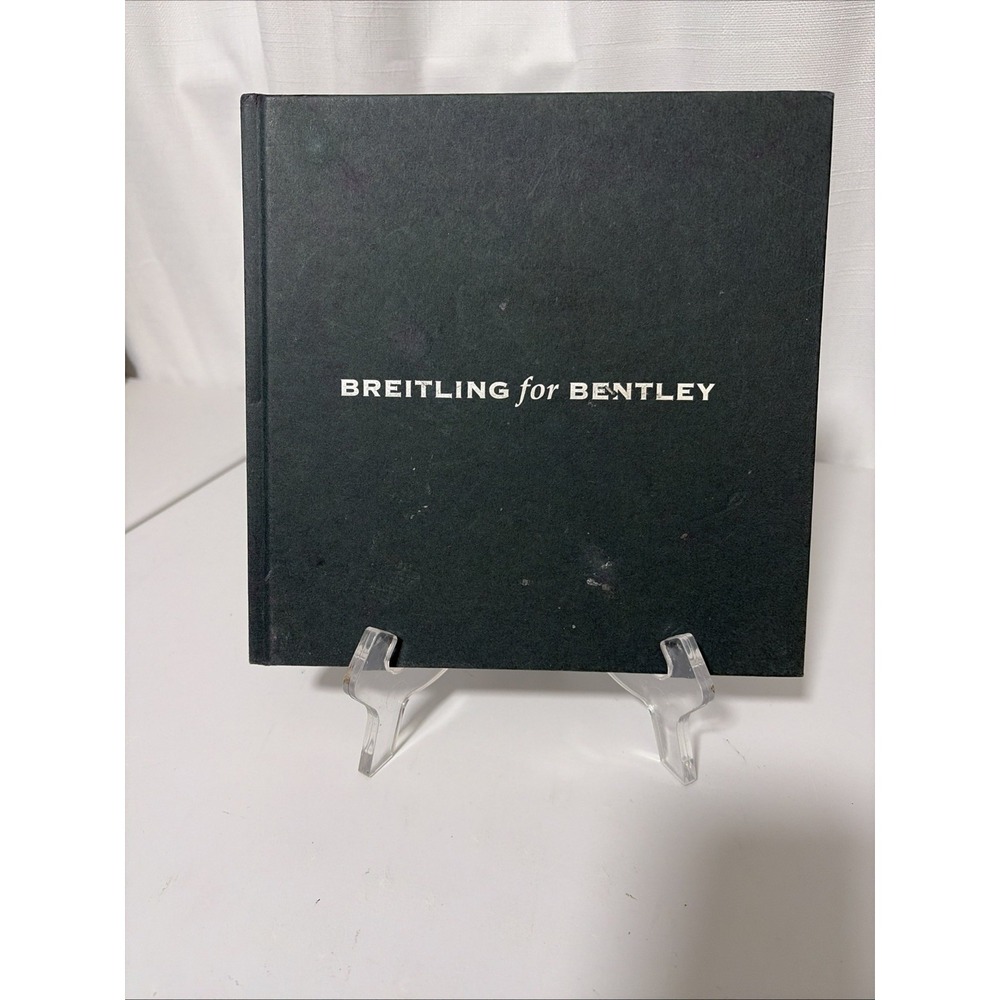 Breitling For Bentley Hardcover Book Catalog Watches 2005 Switzerland 2008 Price